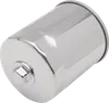Drag Specialties Oil Filter w Nut Chrome