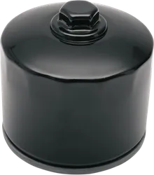 Drag Specialties Oil Filter w Nut Black