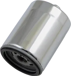 Drag Specialties Hi Capacity Oil Filter w Nut Chrome