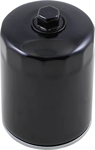 Drag Specialties Hi Capacity Oil Filter w Nut Black