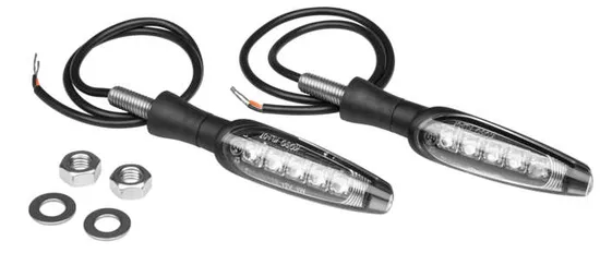 Yosh LED Front Turn Signal Kit With Clear Lens