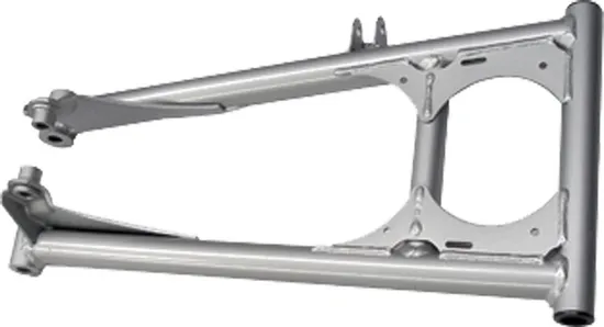 SP1 Silver Chrome Moly Left Lower A Arm