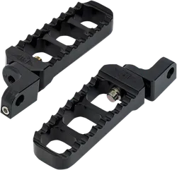 Joker Adj Serrated Passenger Footpegs Pair Narrow Black