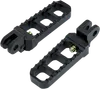 Joker Adjustable Serrated Driver Footpegs Pair Narrow Black