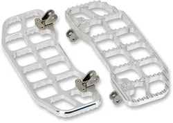 Joker Adjustable Serrated Driver Floorboards Floor Boards Pair Raw