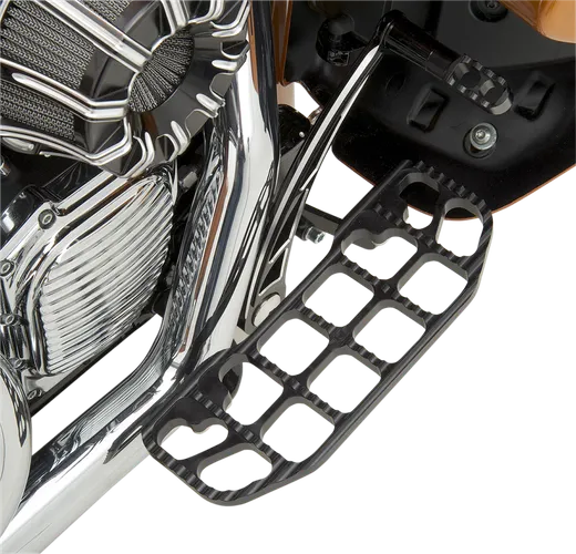 Joker Adjustable Serrated Driver Floorboards Floor Boards Pair Black