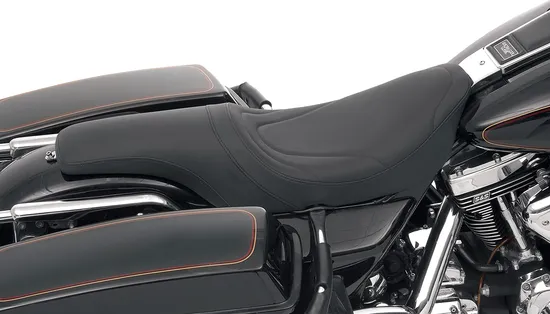 DS Black Leather Vinyl Mild Stitch Predator Seat