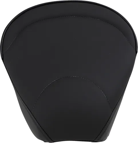 DS Black Leather Vinyl Wide Pillion Pad Passenger Seat