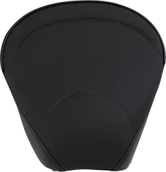 DS Black Leather Vinyl Wide Pillion Pad Passenger Seat