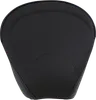 DS Black Leather Vinyl Wide Pillion Pad Passenger Seat