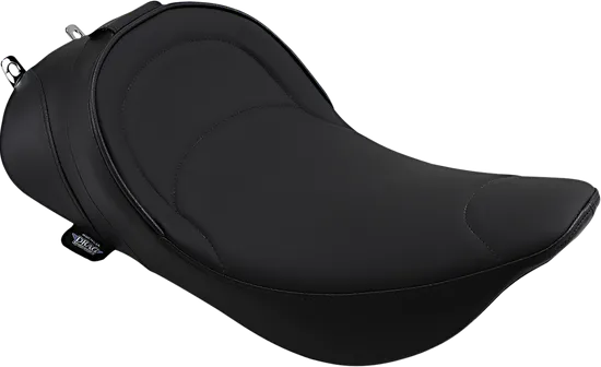 DS Black Leather Vinyl Mild Stitch Solo Seat