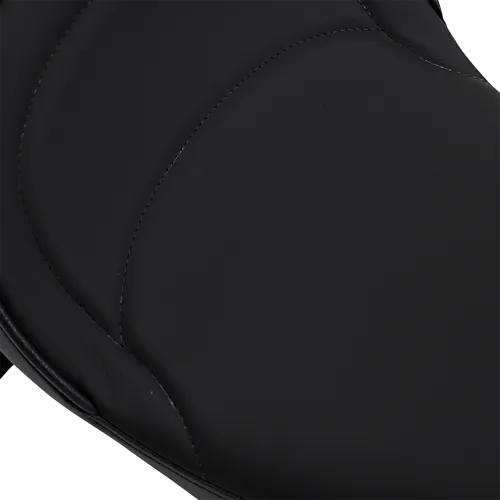 DS Black Leather Vinyl Mild Stitch Solo Seat
