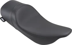 DS Black Vinyl Leather EZ Mount Forward Low Profile Solo Seat