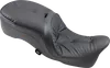 DS Black Leather Pillow 2 Up Touring Seat