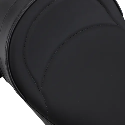 DS Black Leather Vinyl Mild Stitch Solo Seat