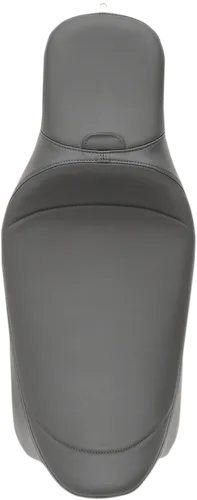 DS Black Leather Extend Reach Mild Stitched 2 Up Predator Seat