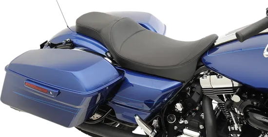 DS Black Leather Extend Reach 2 Up Predator Seat