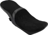 DS Faux Suede Diamond Stitch Low Profile 2 Up Seat 6 Gal