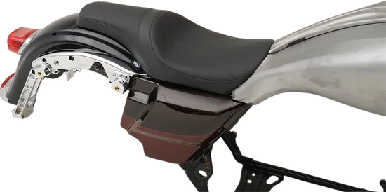 DS Black Leather Vinyl Mild Stitch Predator Seat