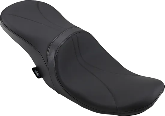 DS Black Leather Mild Stitched Low Profile 2 Up Seat Yaffe Tank