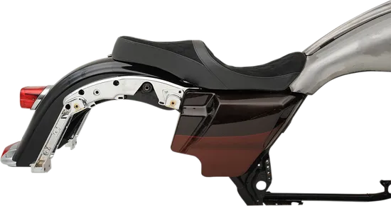 DS Faux Suede Diamond Stitch Low Profile 2 Up Seat Ness