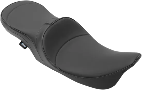 DS Black Leather Stitched Low Profile 2 Up Seat