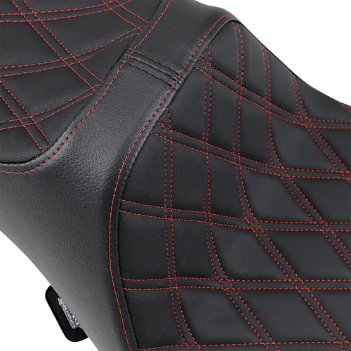 DS Black Red Diamond Stirch Extended Reach Predator III Seat