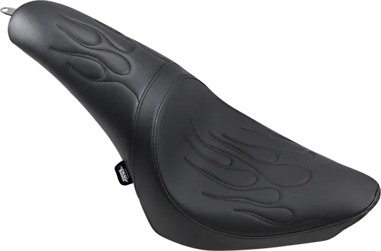 DS Black Leather Vinyl Flame Stitch Predator Seat