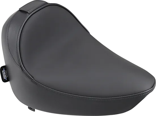 DS Black Leather Vinyl Smooth Solo Seat