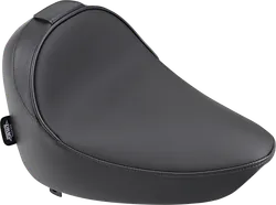 DS Black Leather Vinyl Smooth Solo Seat