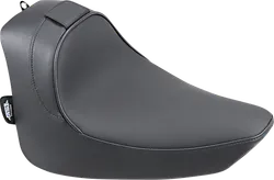 DS Black Leather Vinyl Smooth Solo Seat EZ Glide