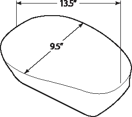 DS Black Leather and Vinyl Narrow Pillion Pad Passenger Seat