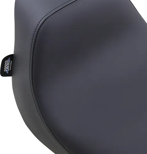 DS Black Leather Vinyl Smooth Solo Seat