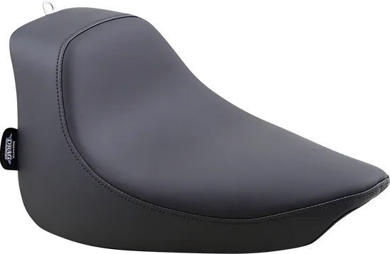 DS Black Leather Vinyl Smooth Solo Seat