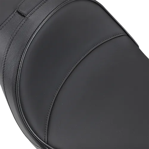 DS Black One Piece Smooth Leather 2 Up Seat
