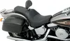 DS Black One Piece Smooth Leather 2 Up Seat