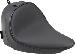 DS Black Leather Vinyl Smooth Solo Seat