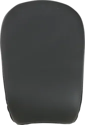 DS Black Leather and Vinyl Narrow Pillion Pad Passenger Seat