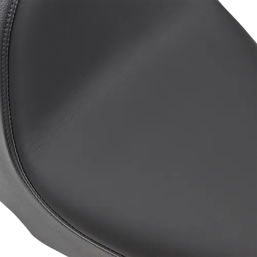 DS Black Leather Vinyl Smooth EZ Mount Solo Seat
