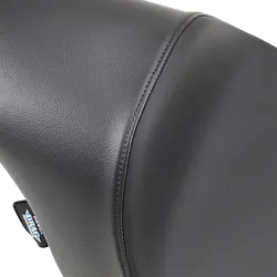 DS Black Leather Suede Smooth EZ Mount Solo Seat