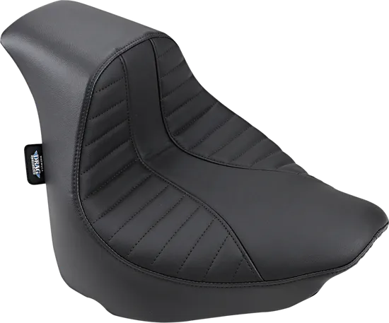 DS Black Vinyl Scorpion Stitch EZ Mount Solo Seat