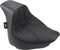 DS Black Vinyl Scorpion Stitch EZ Mount Solo Seat