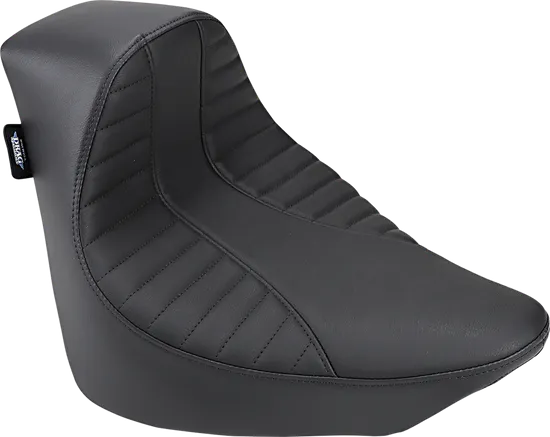 DS Black Vinyl Scorpion Stitch EZ Mount Solo Seat