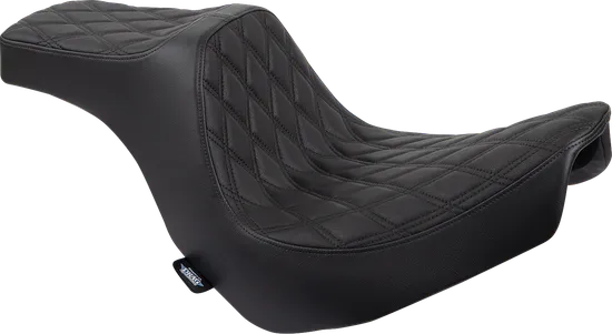 DS Black Predator III Double Diamond Stitch 1pc Seat