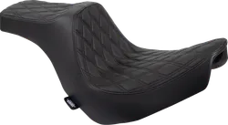 DS Black Predator III Double Diamond Stitch 1pc Seat