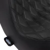 DS Black Predator III Double Diamond Stitch 1pc Seat