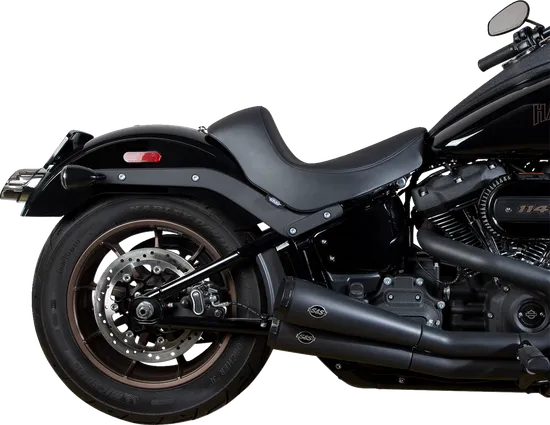 DS Black Smooth Vinyl Predator Solo Seat