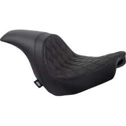 DS Black Predator Vinyl Double Diamond 1 pc Seat