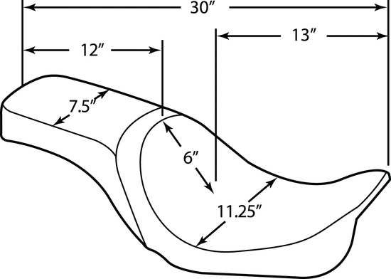 DS Black Solar Reflective Leather Vinyl Smooth Predator Seat