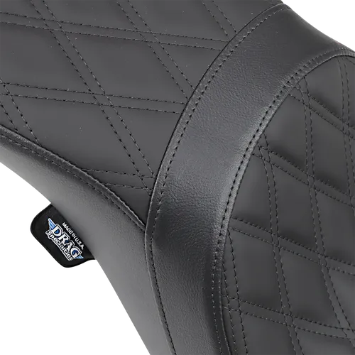DS Black Vinyl Diamond Stitch Predator III Seat